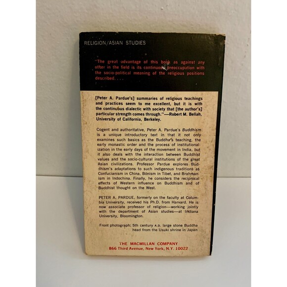 Buddhism A Historical Introduction to Buddhist Values Pardue 1971 - Picture 6 of 8